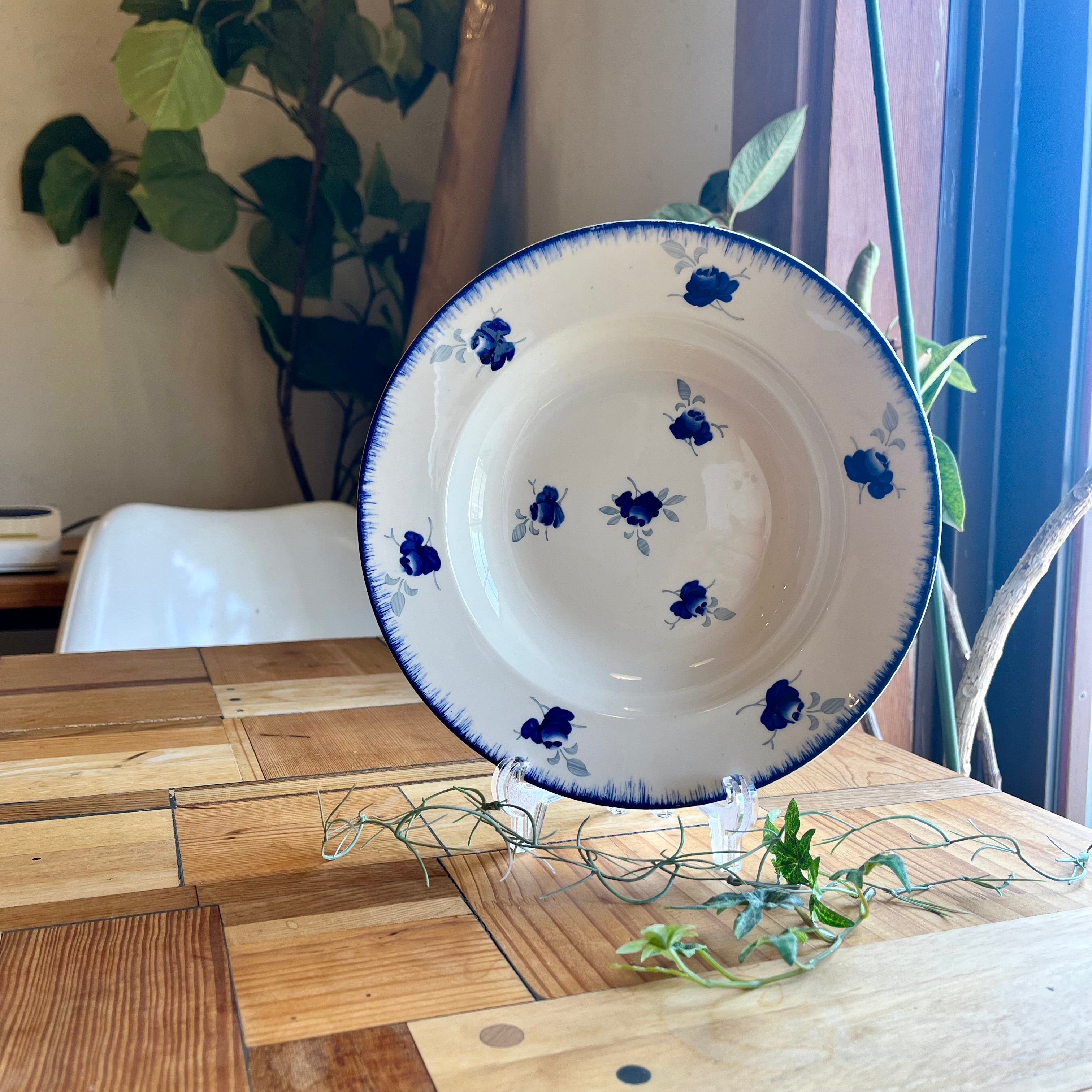 リュネヴィル / Luneville スープ皿 フランス アンティーク