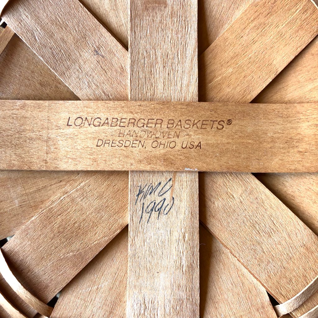 ロンガバーガー / Longaberger バスケット 丸型