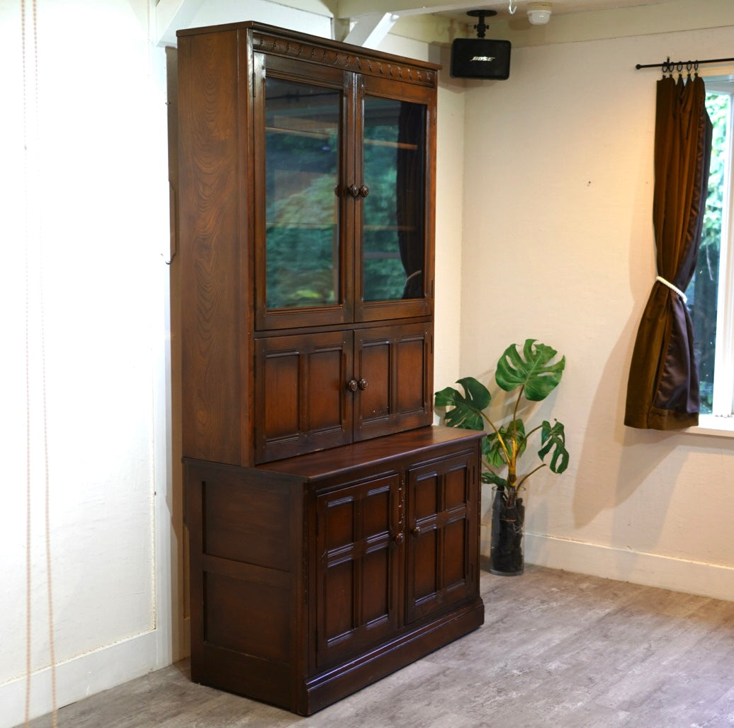 アーコール / ERCOL カップボード 食器棚 オールドコロニアル /Old Colonial 英国