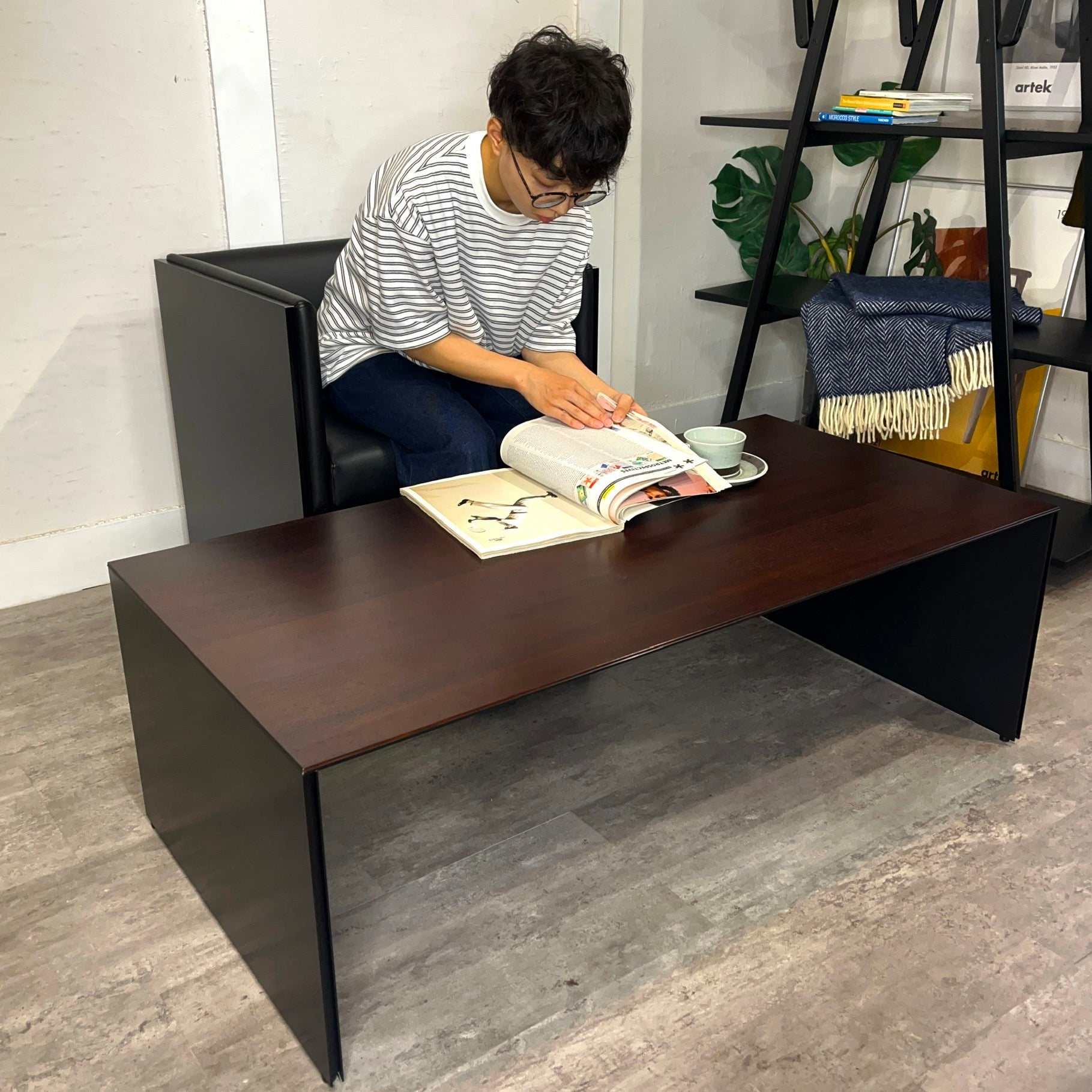 カッシーナ・イクスシー / Cassina ixc. エアフレーム 3003 スリムソファ 1P デヴィッド・チッパーフィールド イタリア