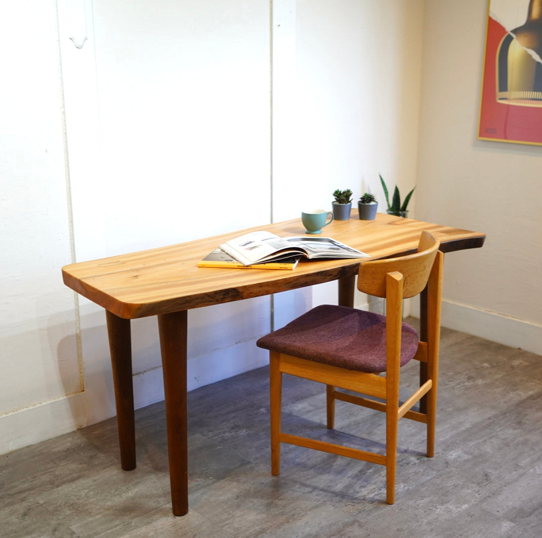 楠 一枚板 テーブル 無垢 W135 - Restyle