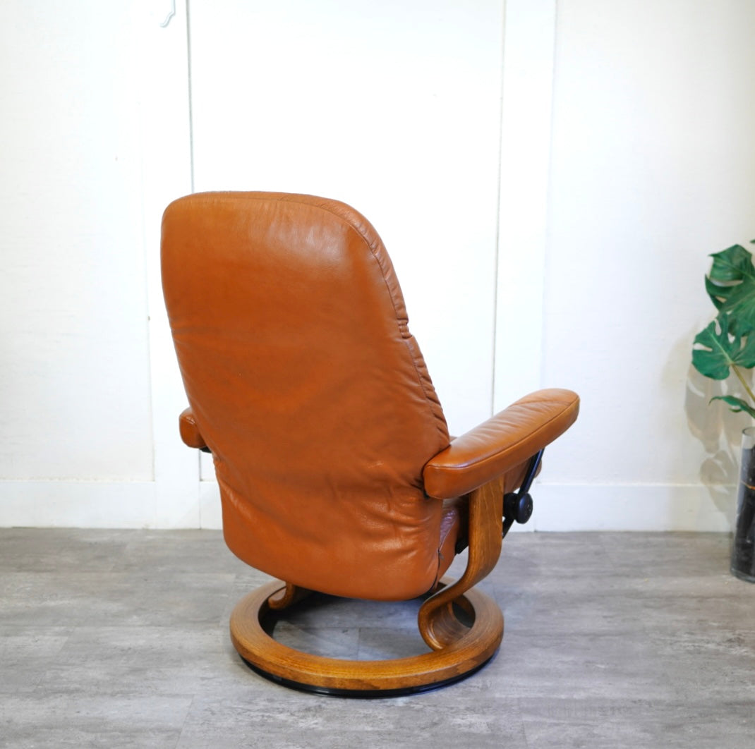 エコーネス / EKORNES ストレスレスチェア S 本革