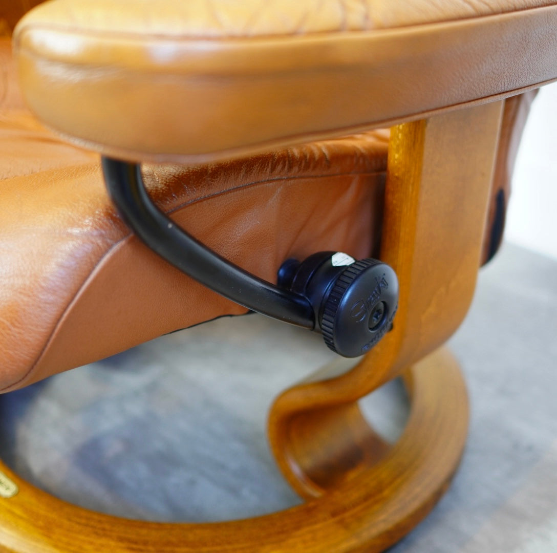 エコーネス / EKORNES ストレスレスチェア S 本革