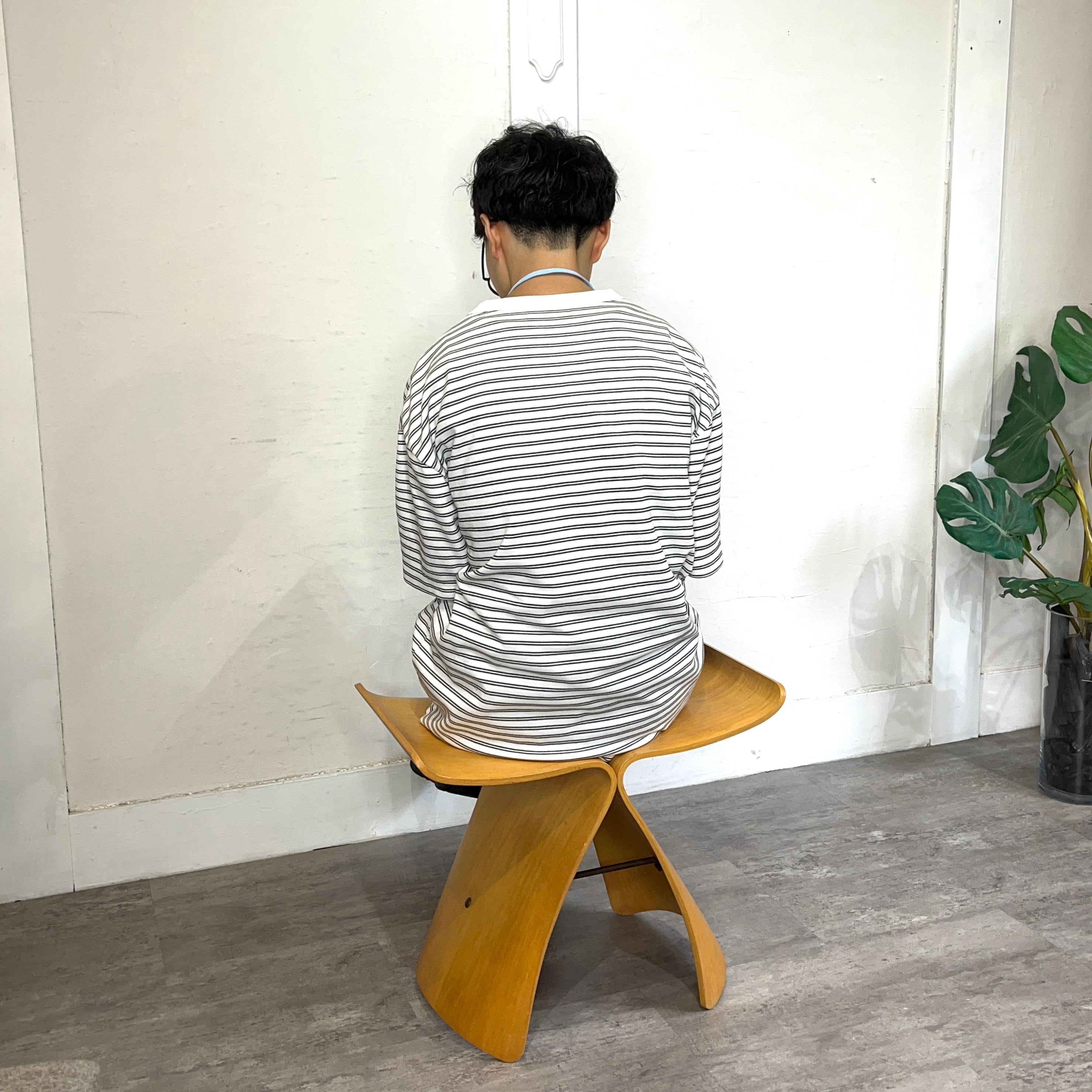 天童木工 / Tendo バタフライスツール チェア 柳宗理 メープル ヴィンテージ