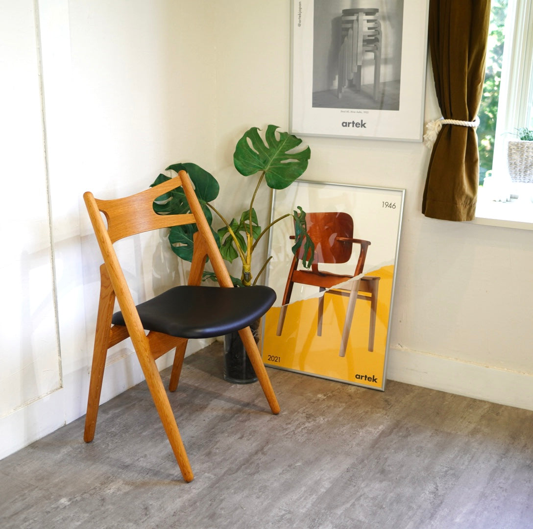 カールハンセン&サン/Carl Hansen&Son CH29 ソーバックチェア / SAWBUCK Chair オーク材 ハンスJ.ウェグナー
