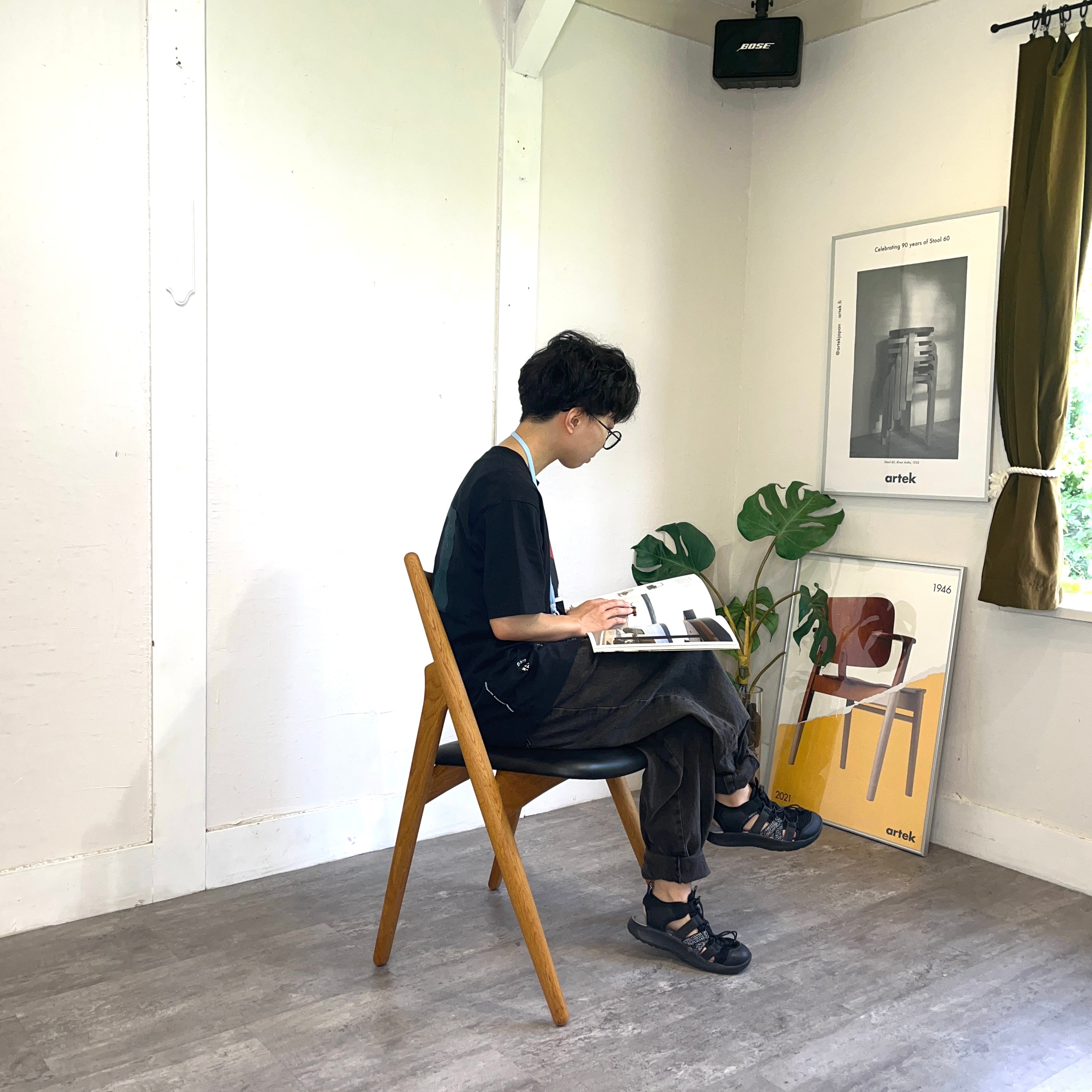 カールハンセン&サン/Carl Hansen&Son CH29 ソーバックチェア / SAWBUCK Chair オーク材 ハンスJ.ウェグナー