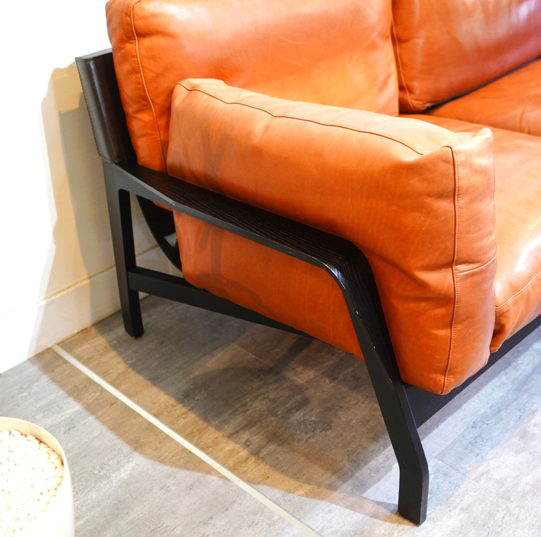カッシーナ / Cassina 285 エローロソファ/ ELORO 2人掛け&カウチソファ ロドルフォ・ドルドー二 本革 フェザー