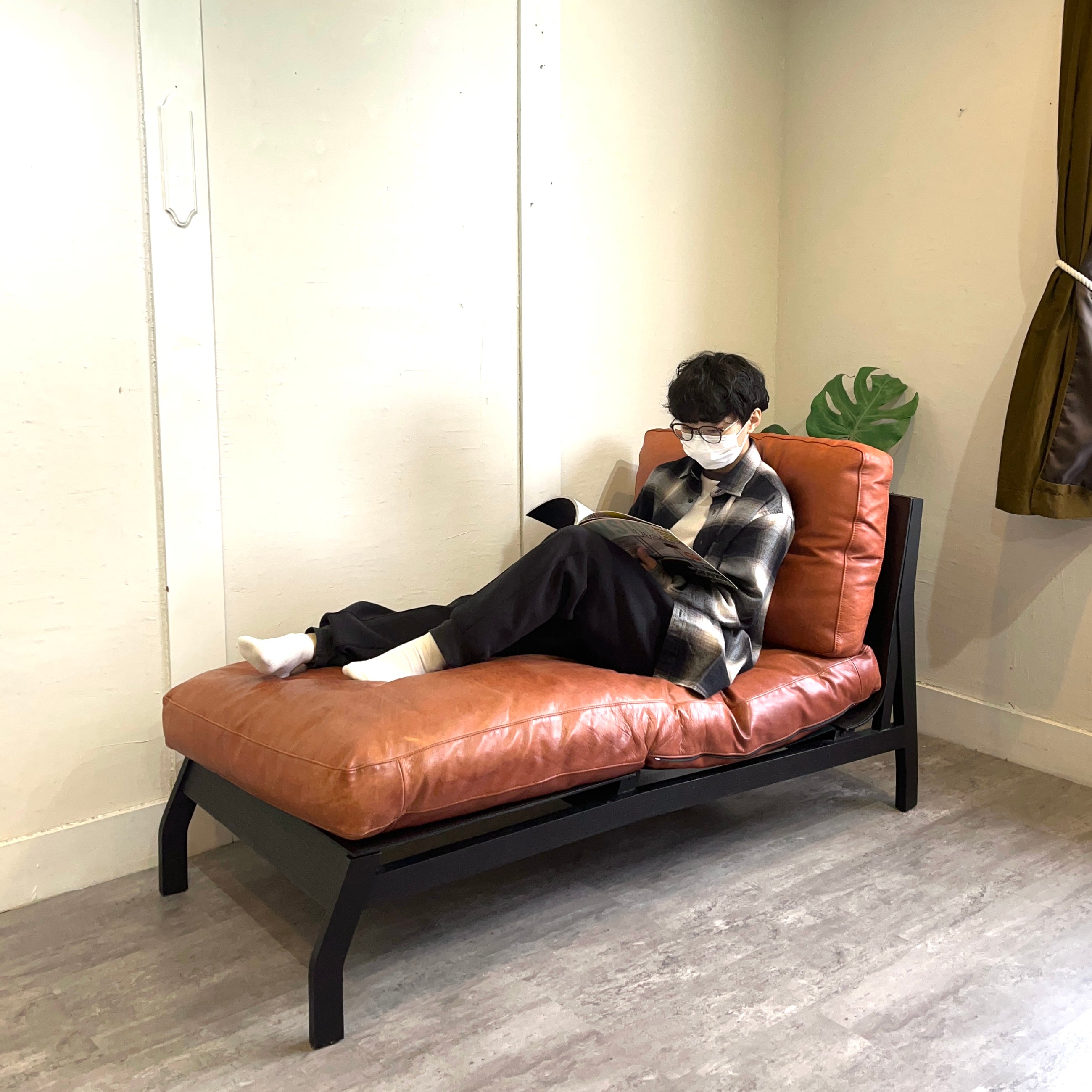 カッシーナ / Cassina 286 エローロソファ/ ELORO シェーズロング ロドルフォ・ドルドー二 本革 フェザー