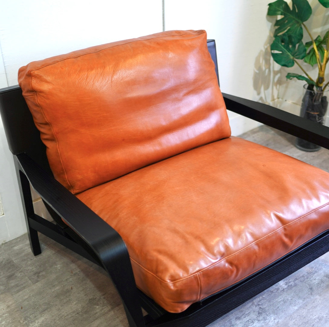 カッシーナ / Cassina 287 エローロソファ/ ELORO ラウンジ アームソファ ロドルフォ・ドルドー二 本革 フェザー