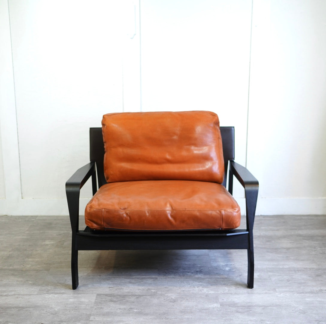 カッシーナ / Cassina 287 エローロソファ/ ELORO ラウンジ アームソファ ロドルフォ・ドルドー二 本革 フェザー