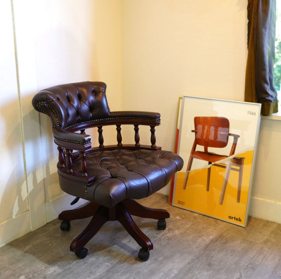 チェスターフィールド キャプテンチェア