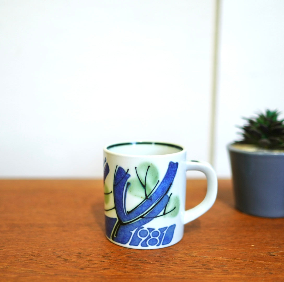 ロイヤルコペンハーゲン / ROYAL COPENHAGEN 1981年 イヤーマグ / Year