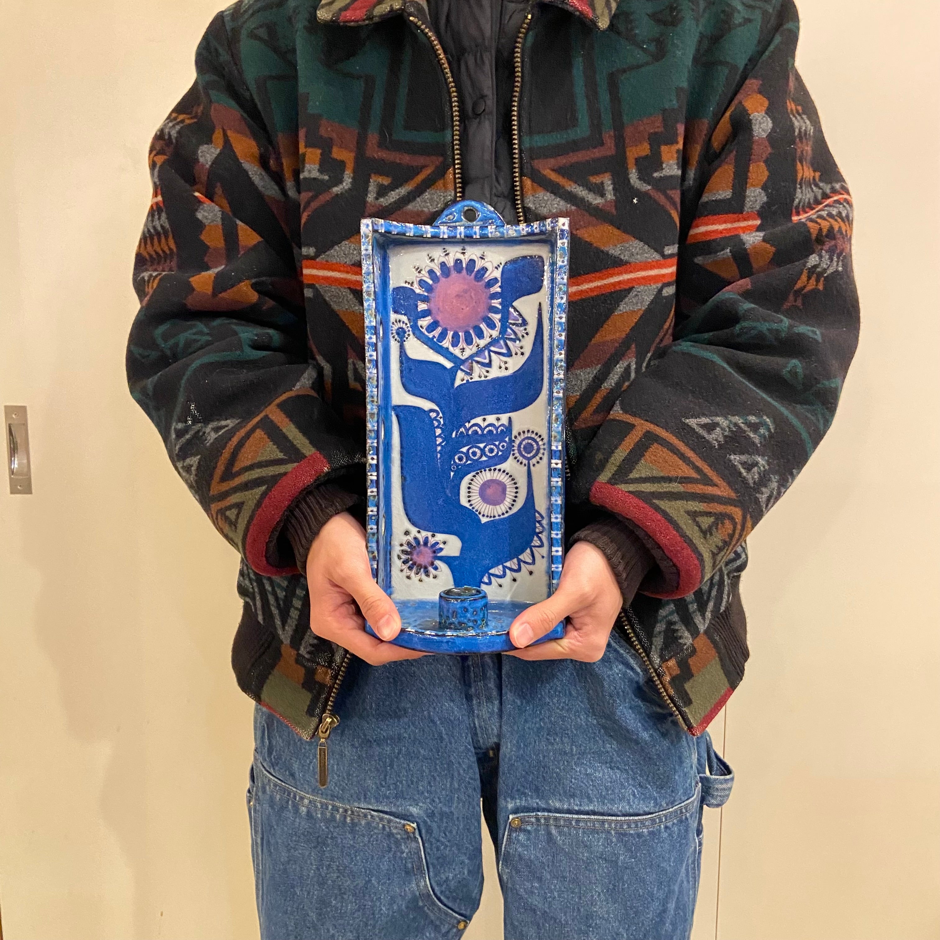 ロイヤルコペンハーゲン / Royal Copenhagen テネラ / Tenera キャンドルホルダー ヴィンテージ 壁掛け