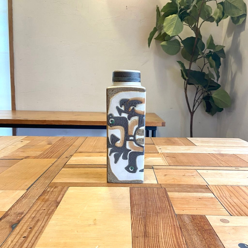 ロイヤルコペンハーゲンBACA フラワーベース 花瓶 鳥柄 北欧インテリア ロイヤルコペンハーゲンBACA フラワーベース 花瓶 鳥柄 北欧インテリア