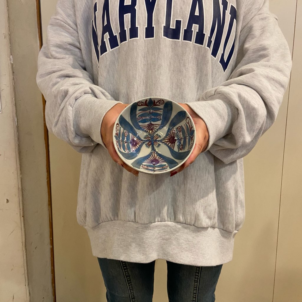 ロイヤルコペンハーゲン / Royal Copenhagen テネラ / Tenera ボウル 青 マリアンヌ・ジョンソン ヴィンテージ