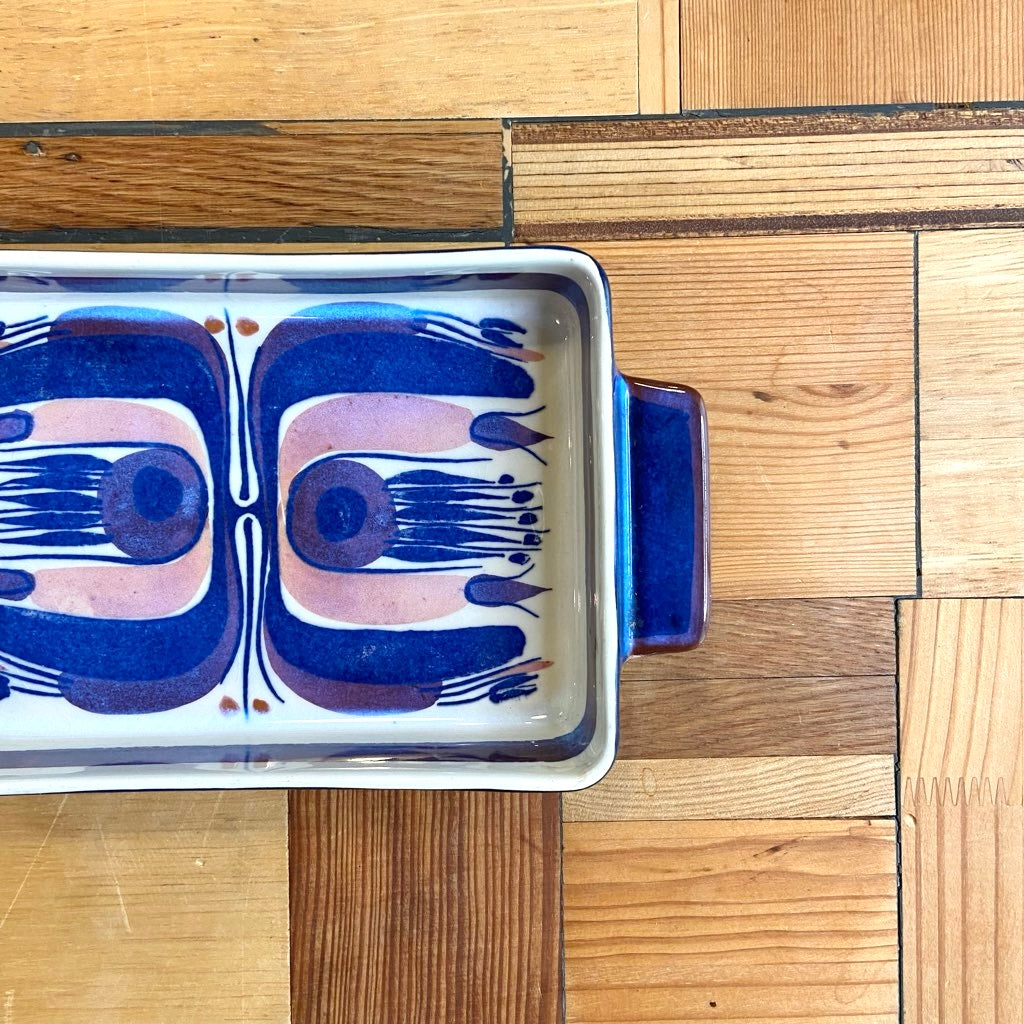 ロイヤルコペンハーゲン / Royal Copenhagen テネラ / Tenera 取っ手付きスクエアトレイ ヴィンテージ