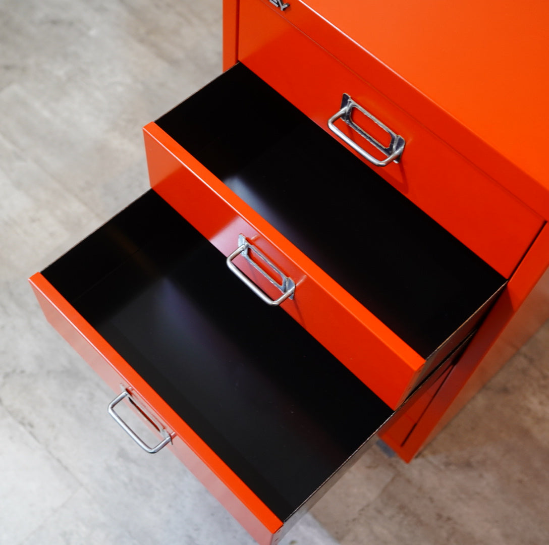 ビスレー / BISLEY A3キャビネット 引き出し6段 レッド