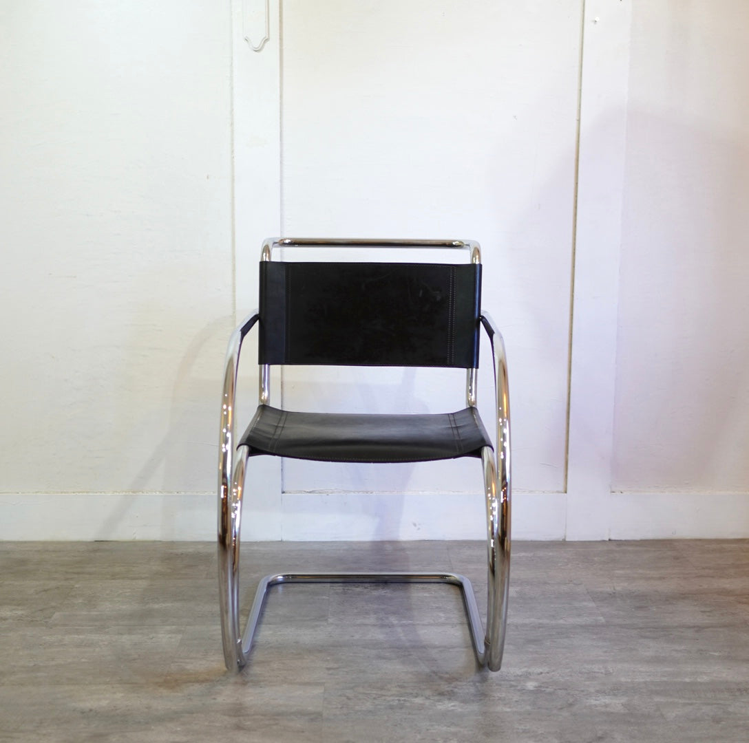 ミース ファン デル ローエ / Mies van der Rohe MRチェア / MR10 カンティレバー 本革 リプロダクト