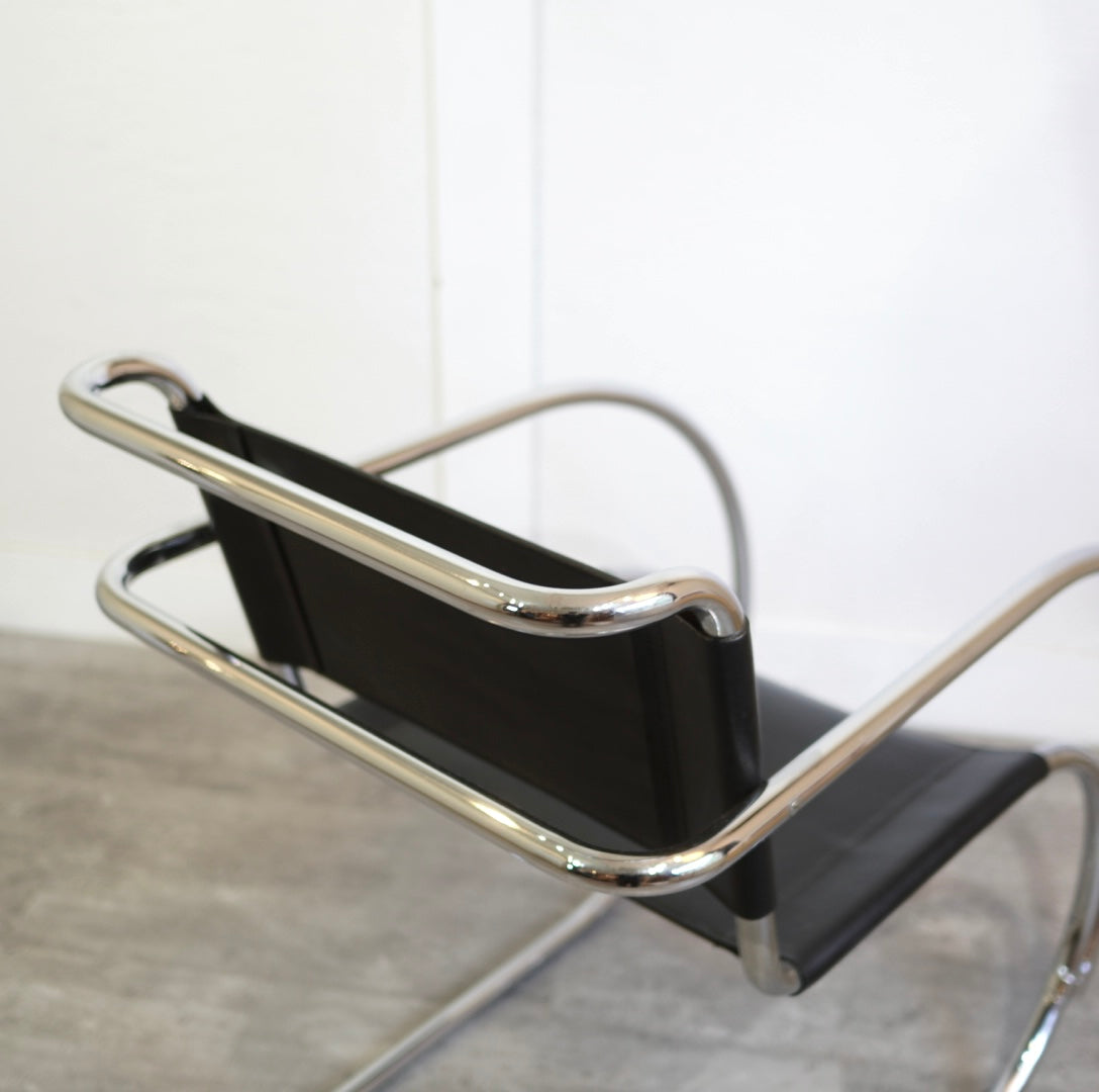 ミース ファン デル ローエ / Mies van der Rohe MRチェア / MR10 カンティレバー 本革 リプロダクト