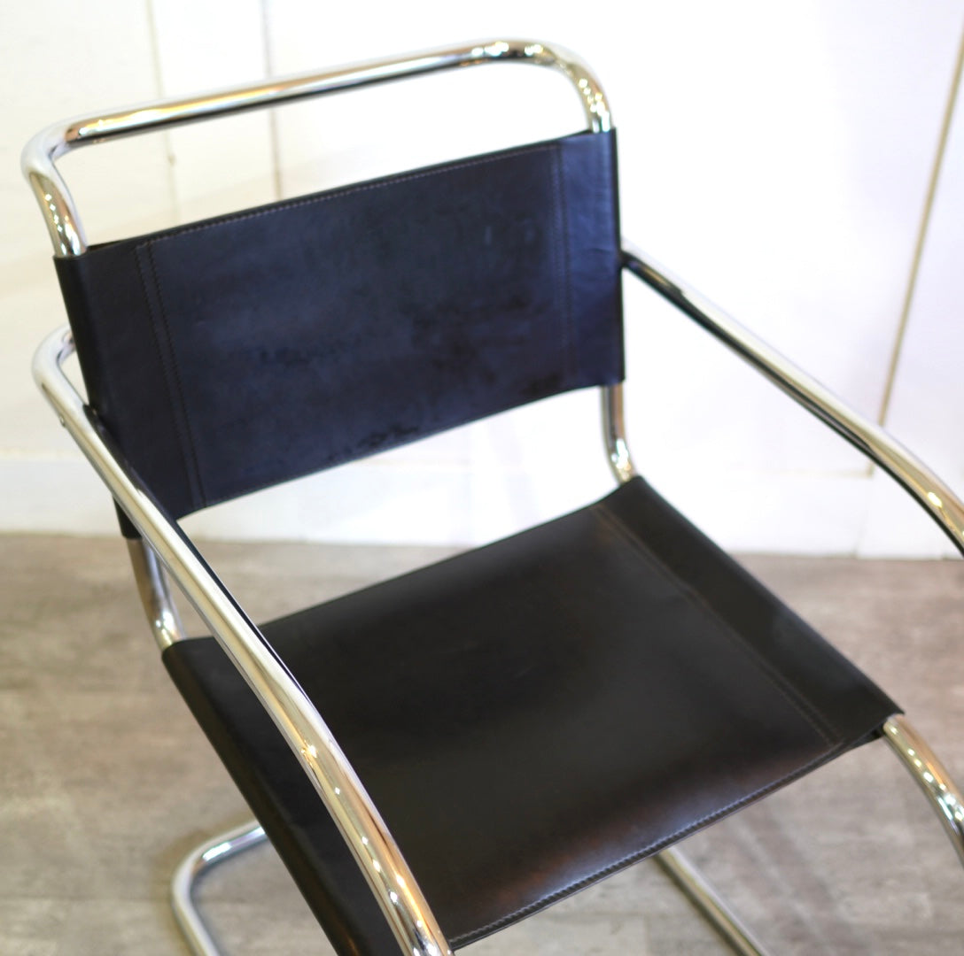 ミース ファン デル ローエ / Mies van der Rohe MRチェア / MR10 カンティレバー 本革 リプロダクト