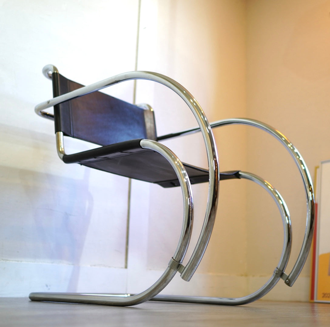 ミース ファン デル ローエ / Mies van der Rohe MRチェア / MR10 カンティレバー 本革 リプロダクト