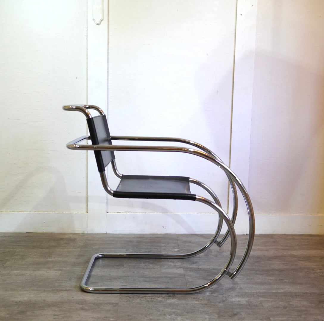 ミース ファン デル ローエ / Mies van der Rohe MRチェア / MR10 カンティレバー 本革 リプロダクト