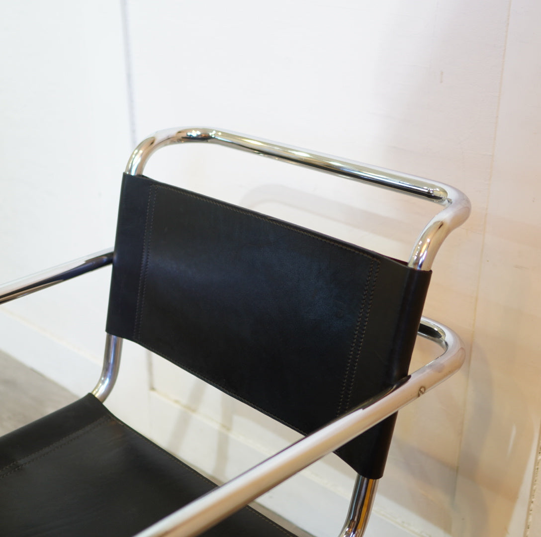 ミース ファン デル ローエ / Mies van der Rohe MRチェア / MR10 カンティレバー 本革 リプロダクト