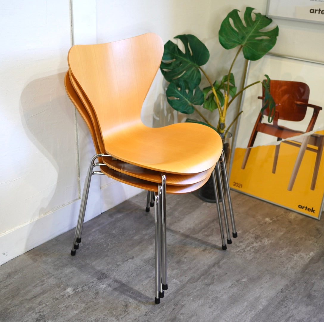 フリッツ・ハンセン / FRITZ HANSEN セブンチェア / seven chair ナチュラルビーチ アルネ・ヤコブセン 北欧