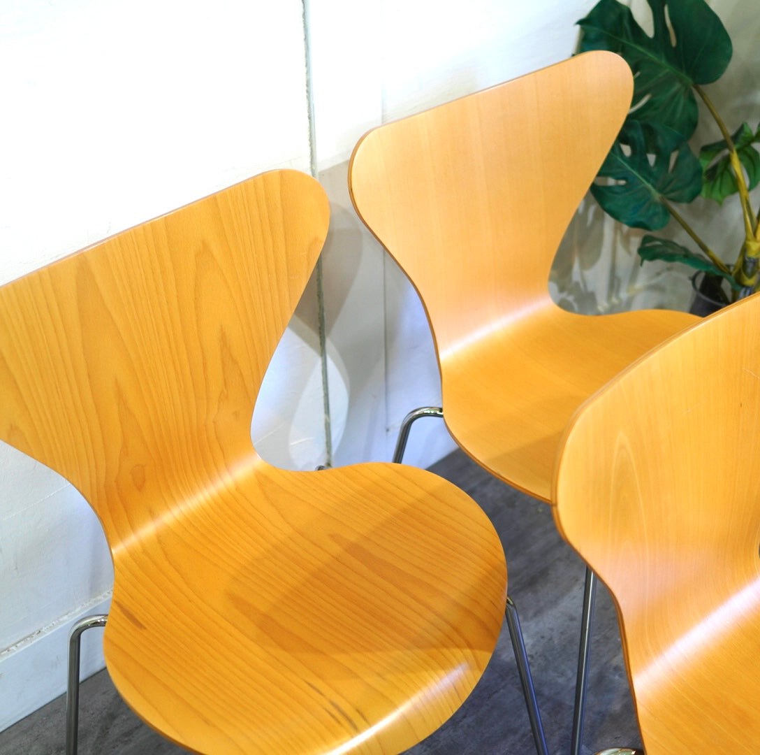 フリッツ・ハンセン / FRITZ HANSEN セブンチェア / seven chair ナチュラルビーチ アルネ・ヤコブセン 北欧