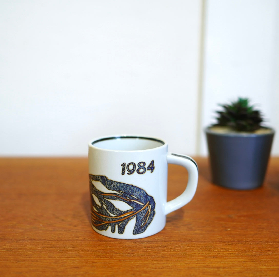 ロイヤルコペンハーゲン / ROYAL COPENHAGEN 1984年 イヤーマグ / Year Mag 【Sサイズ】 ヴィンテージ マグカップ