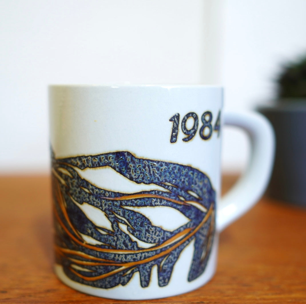 ロイヤルコペンハーゲン / ROYAL COPENHAGEN 1984年 イヤーマグ / Year Mag 【Sサイズ】 ヴィンテージ マグカップ