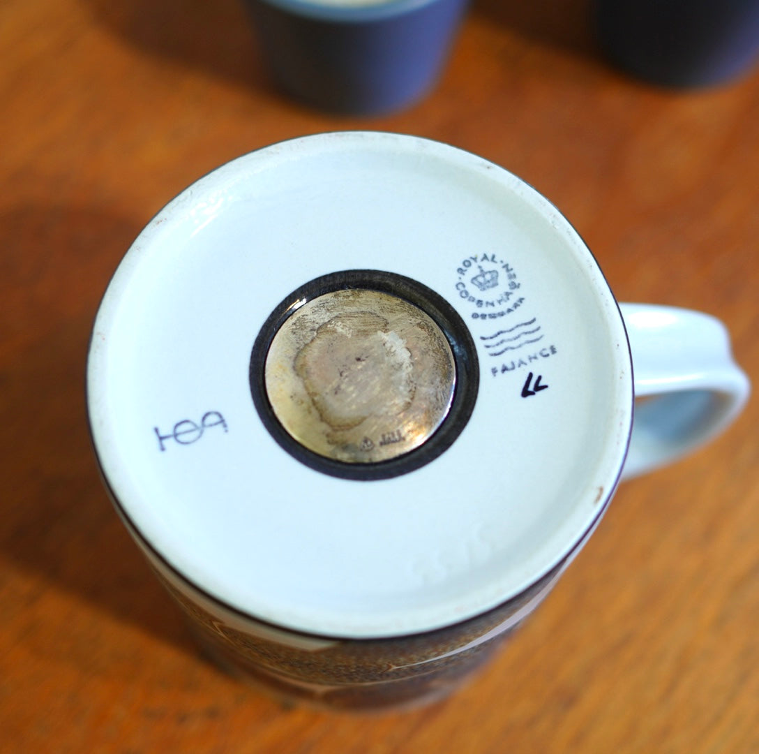 ロイヤルコペンハーゲン / ROYAL COPENHAGEN 1971年 イヤーマグ / Year Mag 【Lサイズ】 ヴィンテージ マグカップ