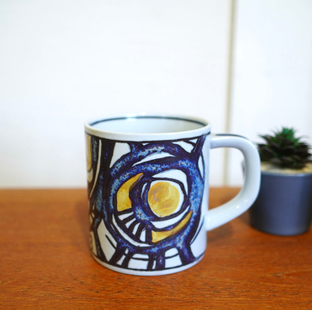 ロイヤルコペンハーゲン / ROYAL COPENHAGEN 1973年 イヤーマグ / Year Mag 【Lサイズ】 ヴィンテージ マグカップ