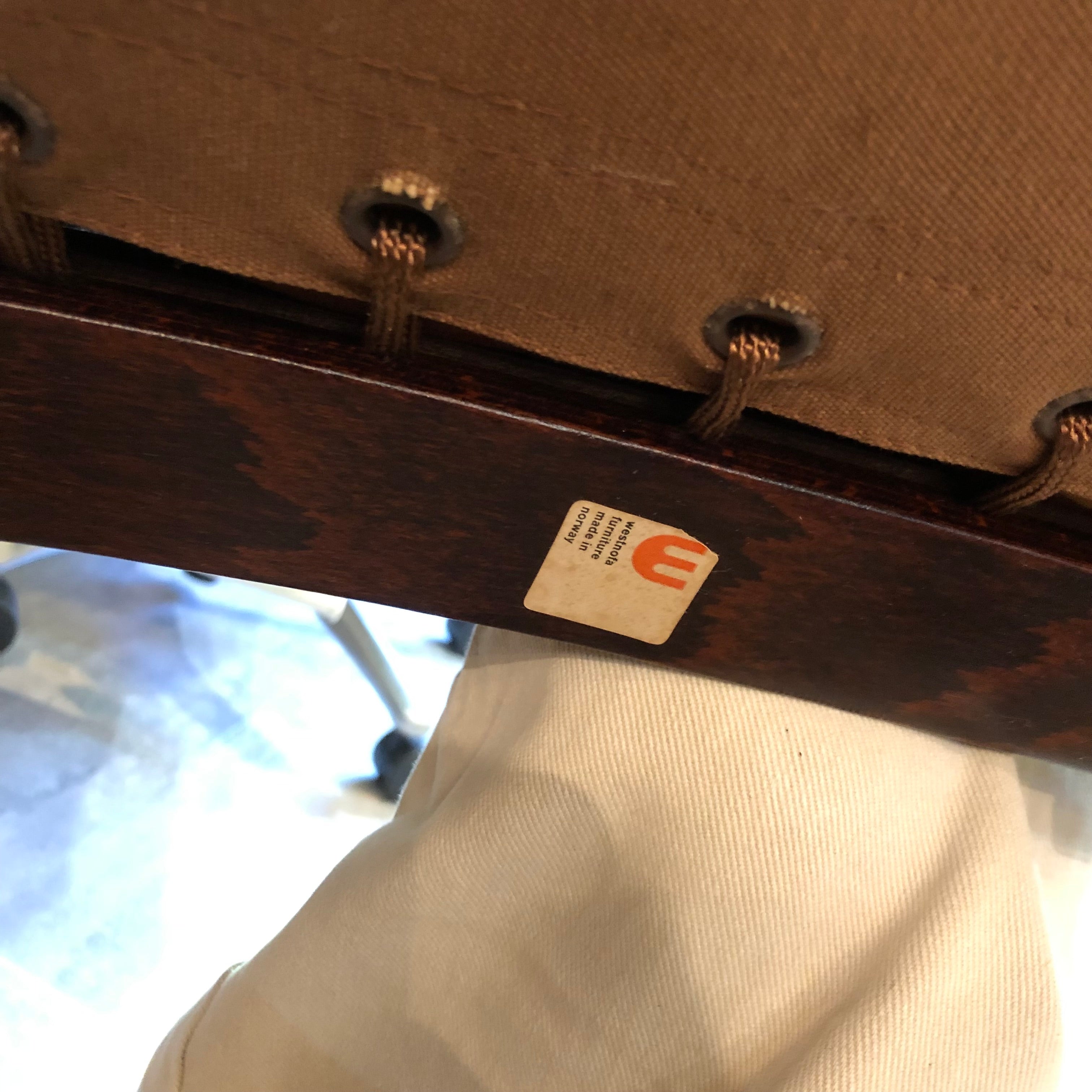 ウェストノーファ / WESTNOFA シエスタ / SIESTA オットマン 北欧 ヴィンテージ