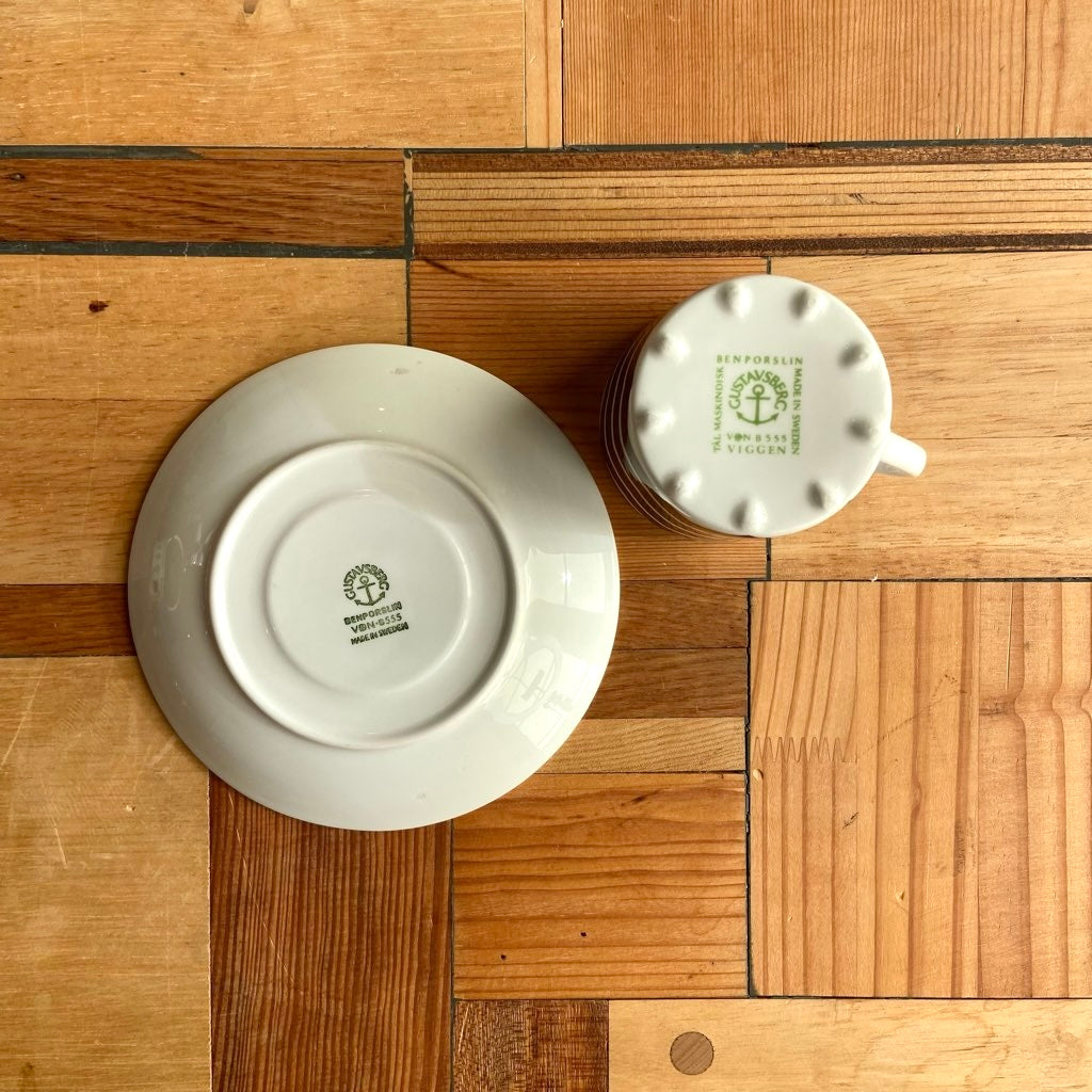 グスタフスベリ / Gustavsberg ヴィッケン / VIGGEN カップ&ソーサー ヴィンテージ