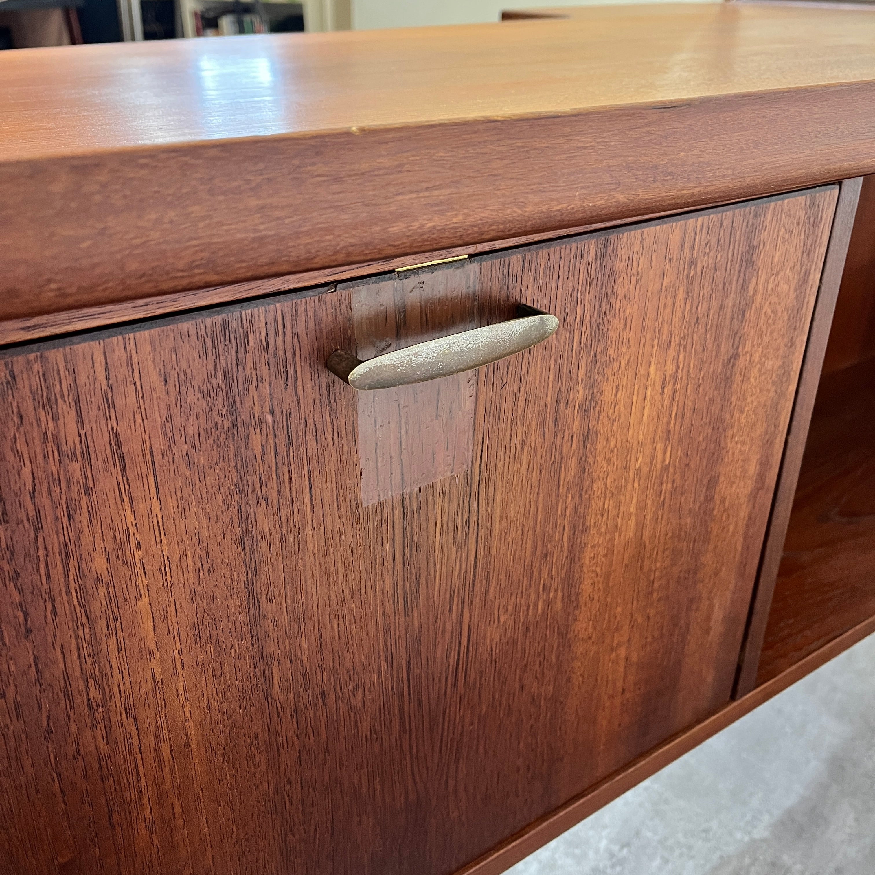 Lovig dansk design ヴィンテージ北欧ブーメランデスク Peter Løvig Nielsen チーク