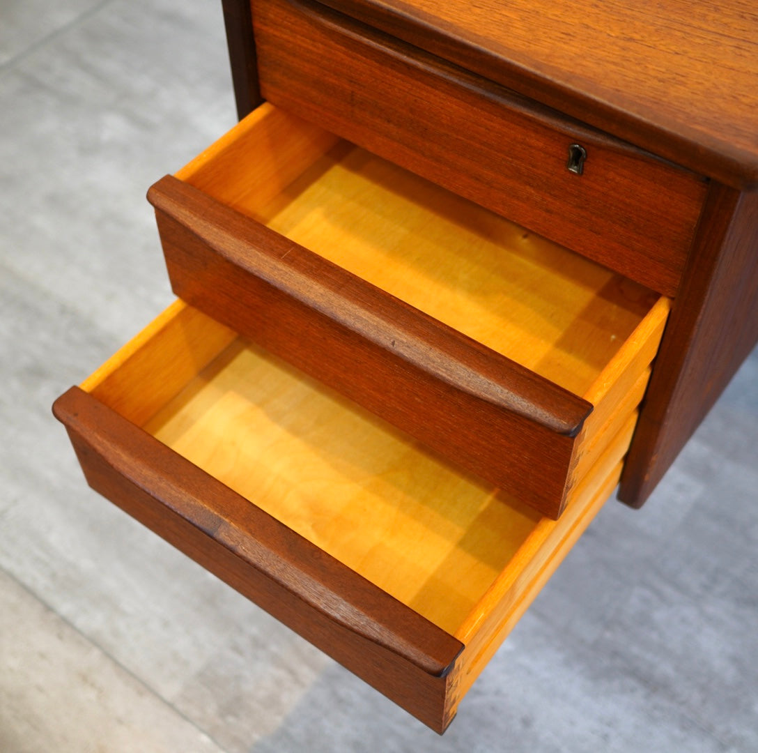 Lovig dansk design ヴィンテージ北欧ブーメランデスク Peter Løvig Nielsen チーク