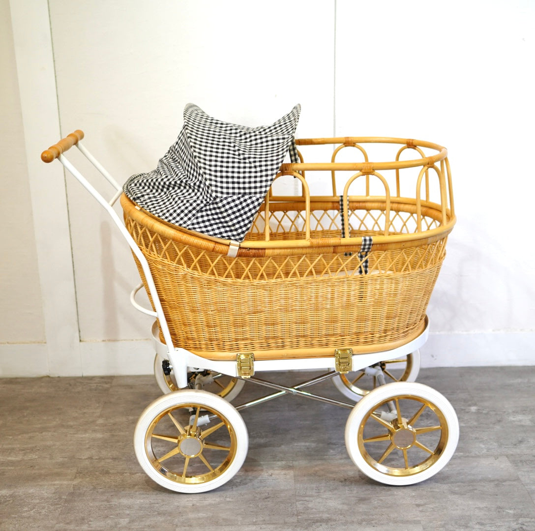 東京乳母車 Pousse-Pousse STANDARD / プスプス スタンダード クラシック 日除け幌&敷きマット付き