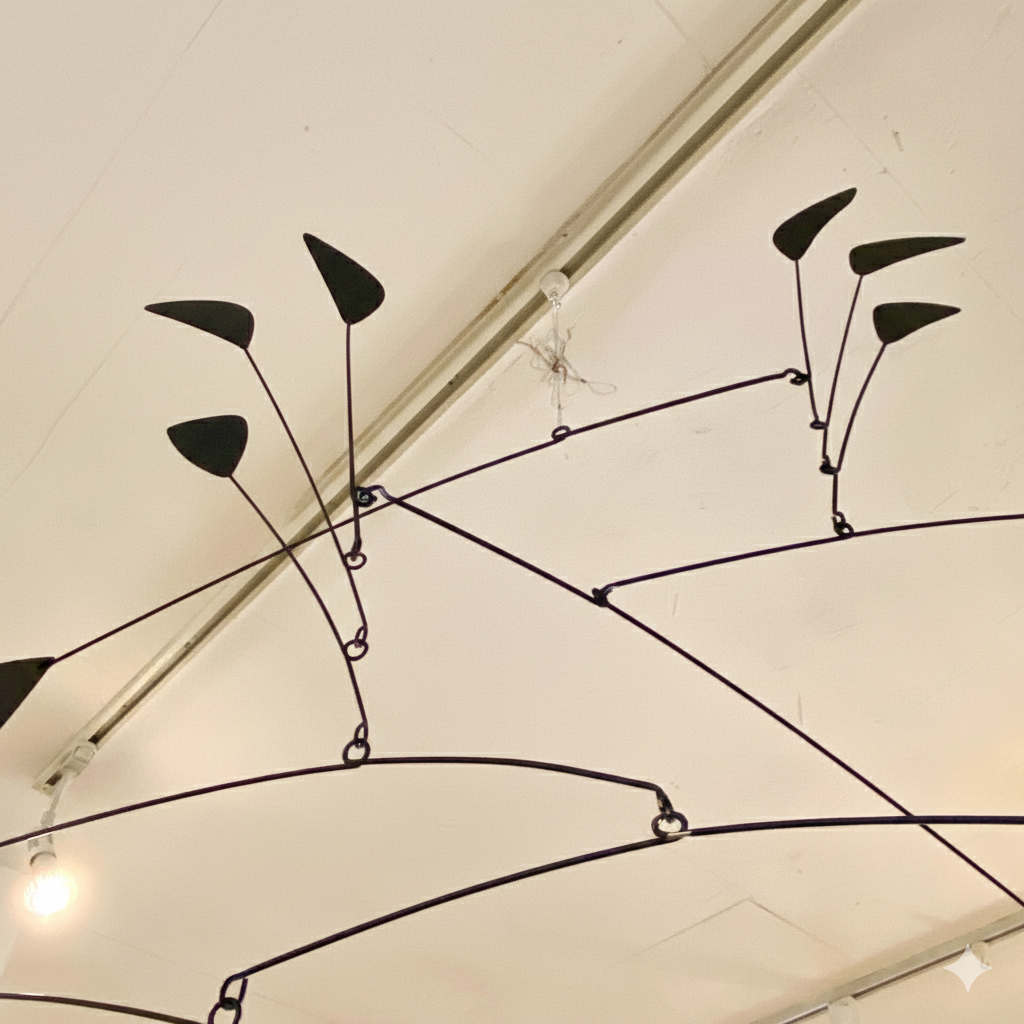 MODモビール 60’s モダン リーフ 黒 大型 - Restyle