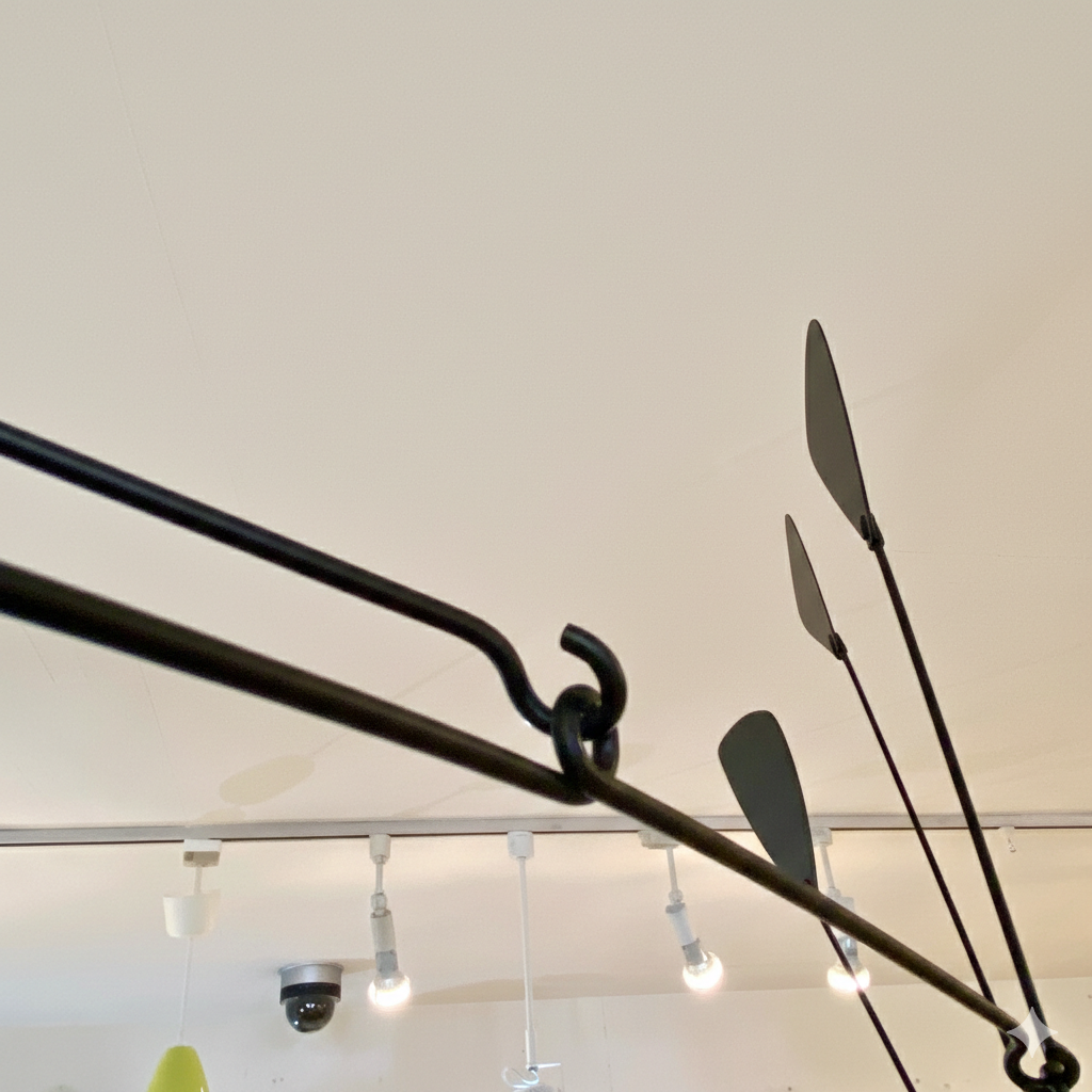 MODモビール 60’s モダン リーフ 黒 大型 - Restyle