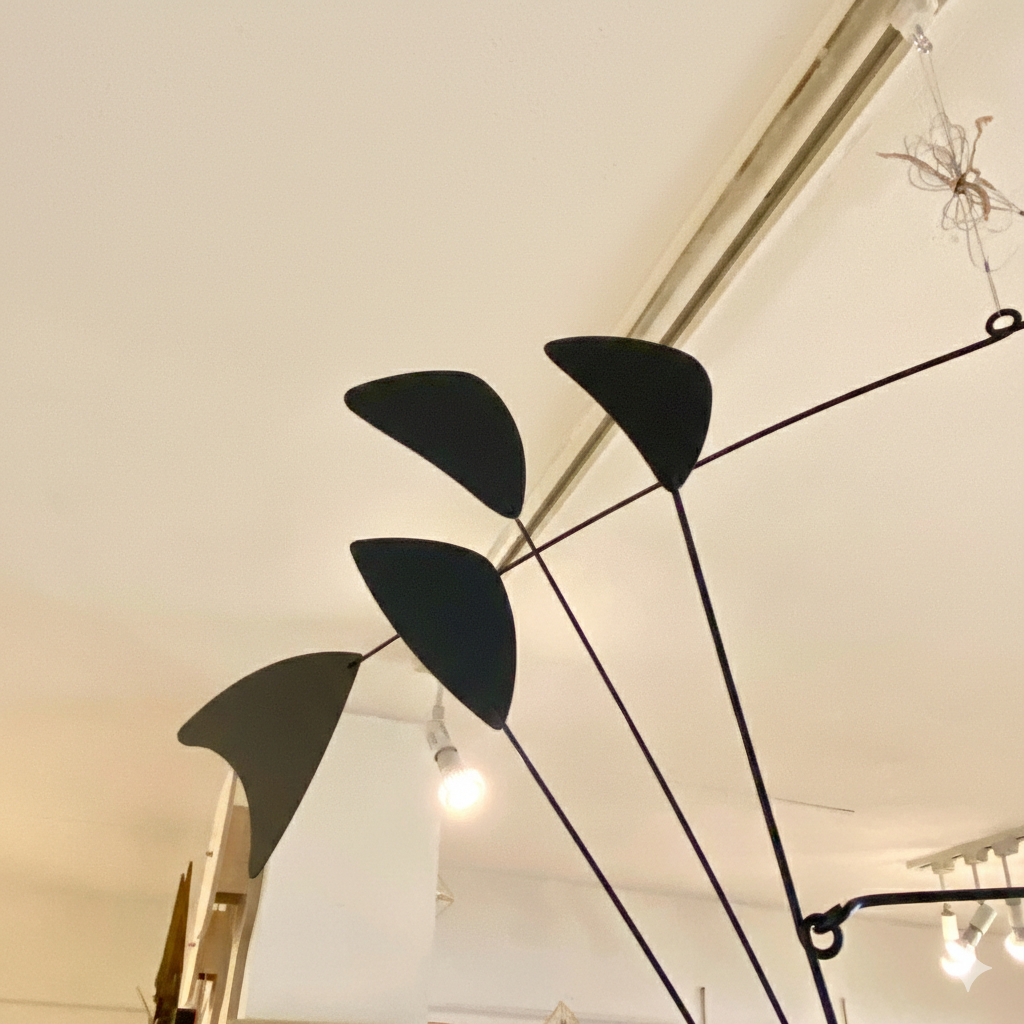 MODモビール 60’s モダン リーフ 黒 大型 - Restyle