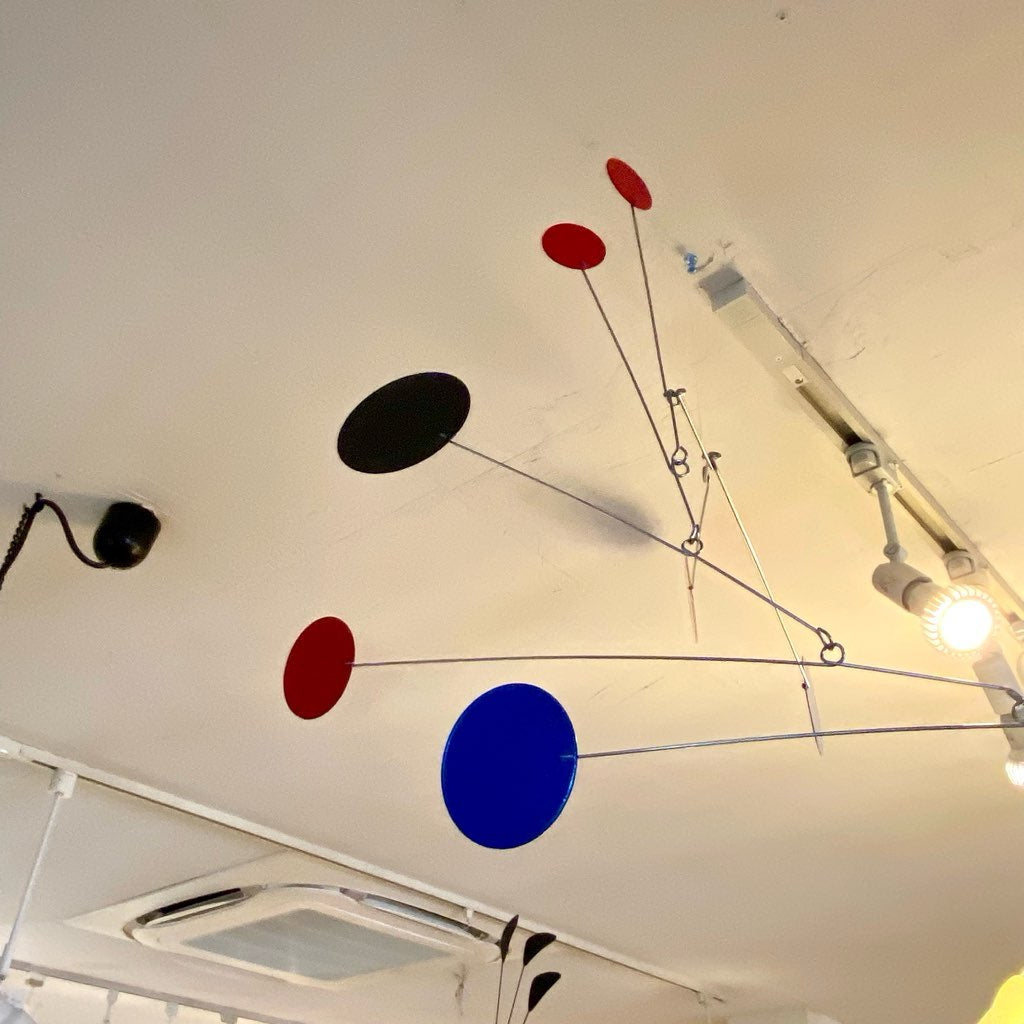 MODモビール 60’s モダン 丸 赤青黒 - Restyle