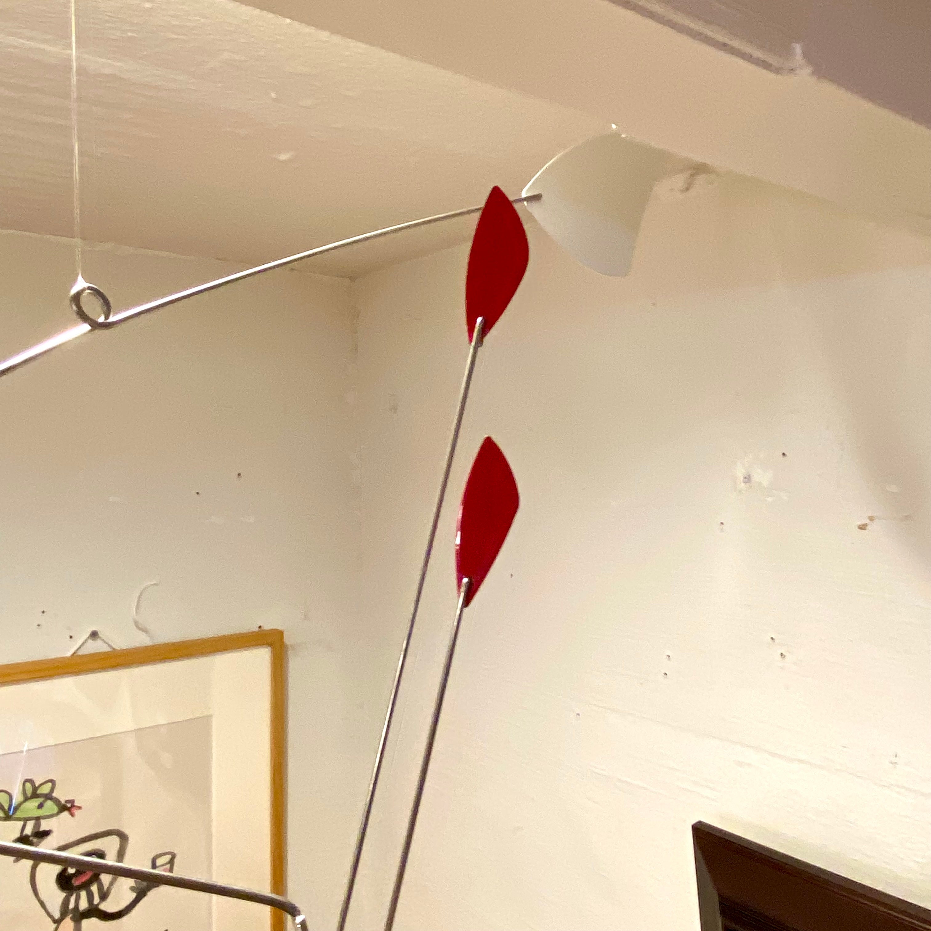 モビール 60’s モダン 三角 赤白黒 - Restyle