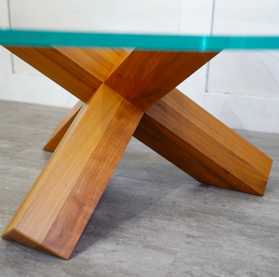 カッシーナ / Cassina 452 ラ ロトンダ / LA ROTONDA ラウンドテーブル ガラスリビングテーブル マリオ・ベリーニ