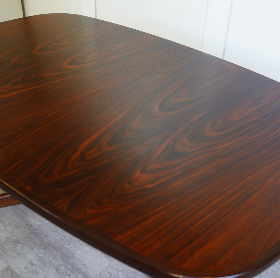 グドメ / GUDME Mobelfabrik 伸長式 ダイニングテーブル ローズウッド デンマーク 北欧