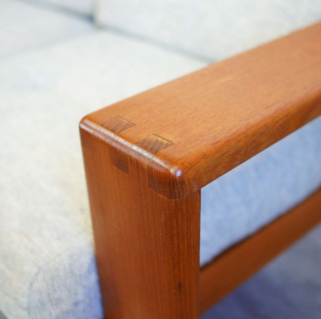 コスガ / KOSUGA 3人掛け セパレート アームソファ チーク材 ジャパンヴィンテージ