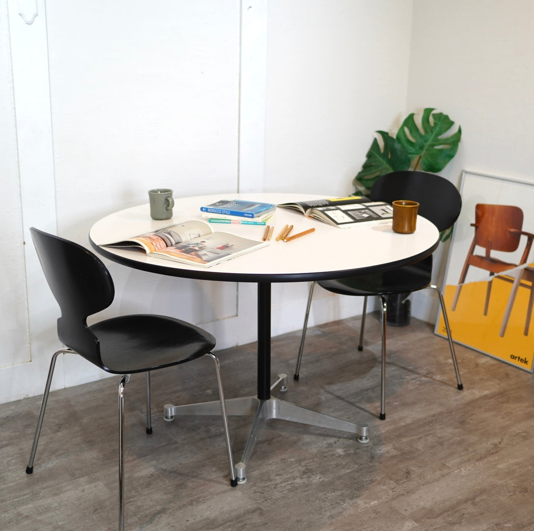 ハーマンミラー / Herman Miller イームズ コントラクトテーブル ラウンド φ106 チャールズ&レイ・イームズ
