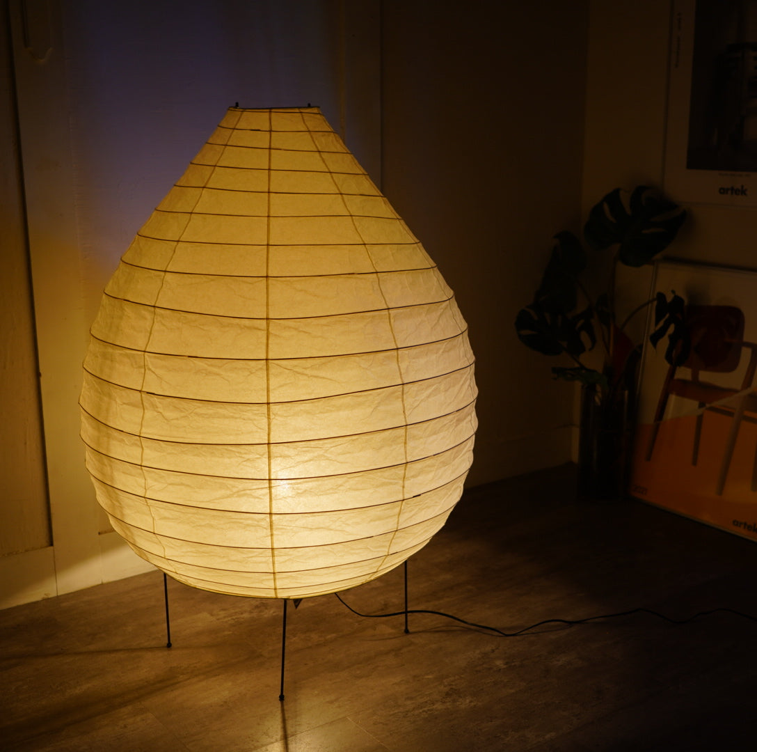 イサム・ノグチ Isamu Noguchi アカリ AKARI 23N スタンドライト 中古 和室 和紙 名作照明 日本 japan フロアライト