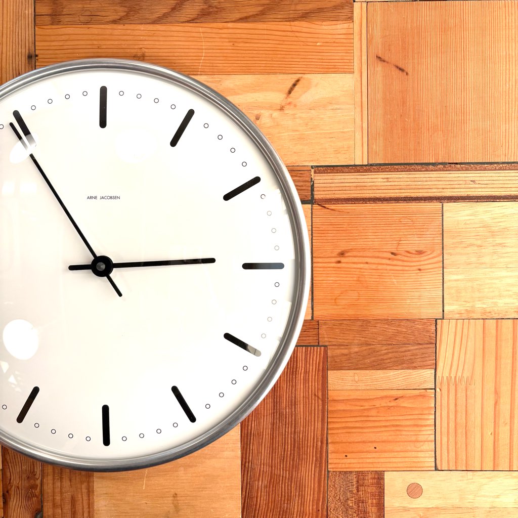 ローゼンダール / Rosendahl シティホールクロックΦ29 / City Hall アルネ・ヤコブセン 壁掛け時計