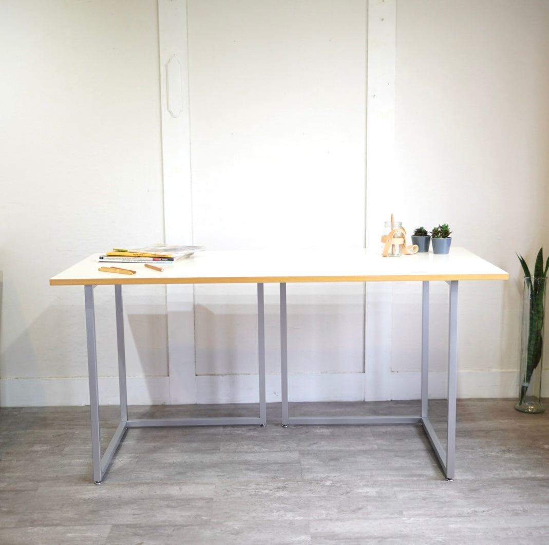 ビスレー / BISLEY オーダーメイドデスク Lフット600 メラミン天板 イギリス W150